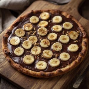 Banana com nutella